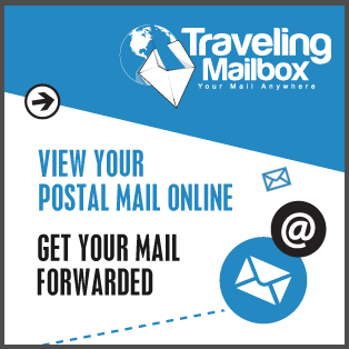 advertisement-Traveling Mailbox